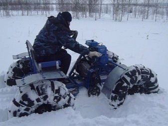 Снегоход из культиватора своими руками