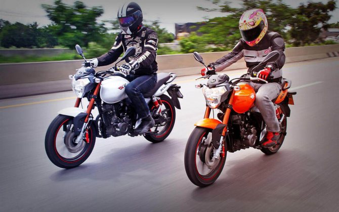 Stels Flame 200 на дороге фото